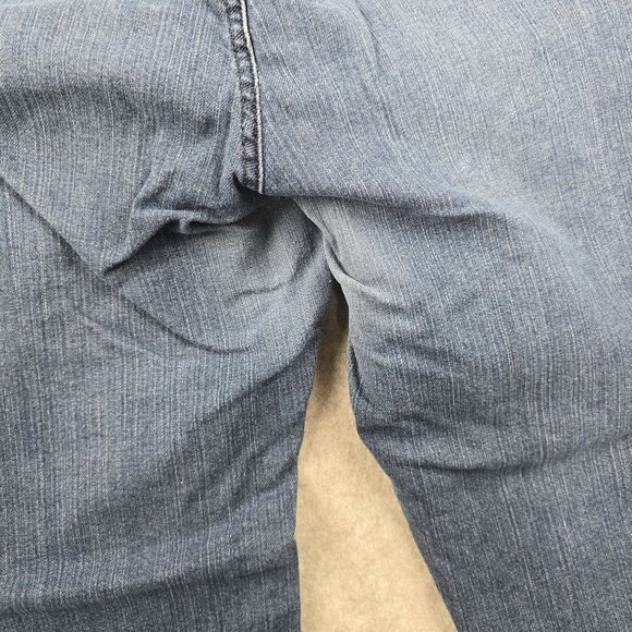 Liz Claiborne Womens Slim Bootcut Jeans Dark Wash Size 22W Cotton Blend Stretch - Picture 3 of 6